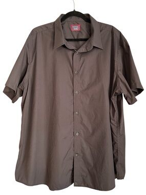 Untuckit Men's Short Sleeve Button-Up Shirt  Size 3XL